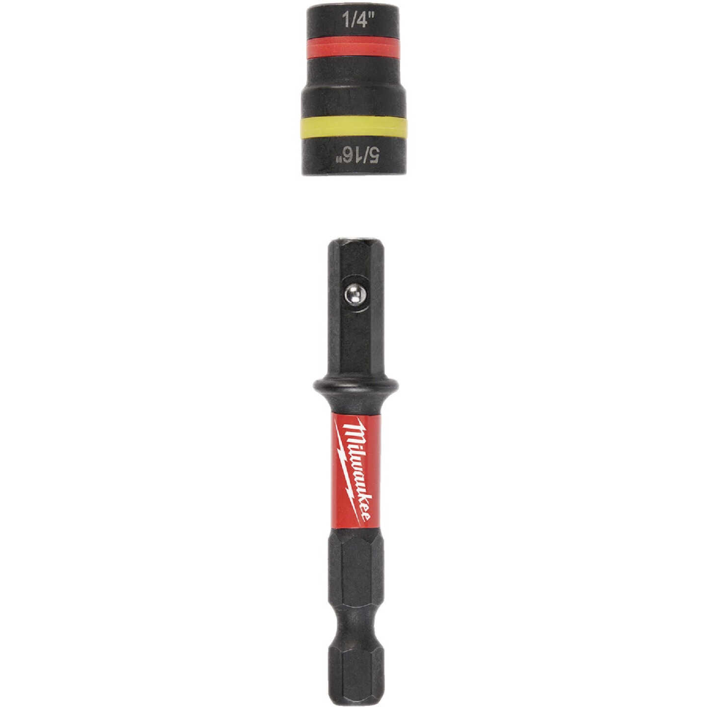 Milwaukee SHOCKWAVE QUIK-CLEAR 2-in-1 1/4 In. & 5/16 In. x 2-1/4 In. Impact Duty Magnetic Nut Driver Image 9