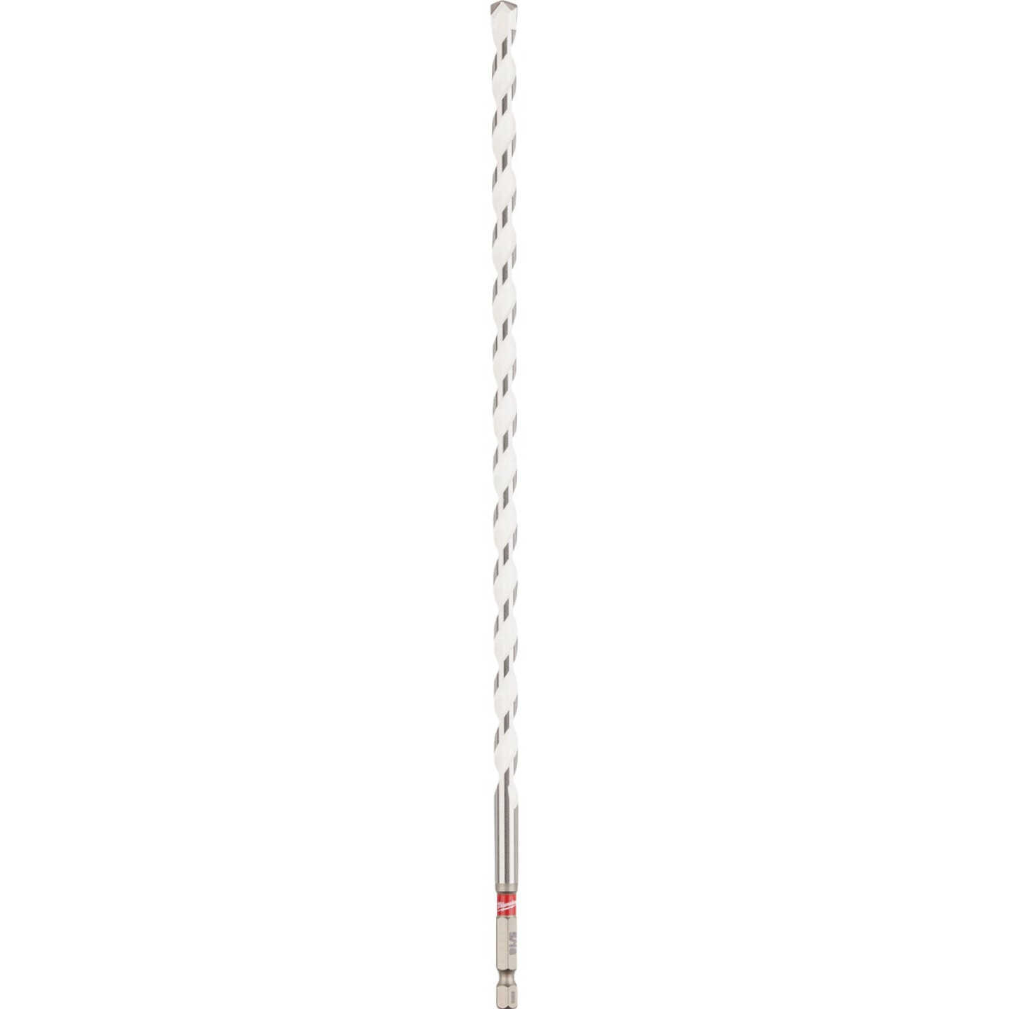 Milwaukee SHOCKWAVE 5/16 In. x 12 In. Impact Duty Carbide Multi-Material Hex Shank Drill Bit Image 8
