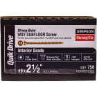 Strong-Drive WSV SUBFLOOR Screw (Collated) #9 x 2-1/2 in. T-25, Yellow-Zinc (750-Qty) Image 2