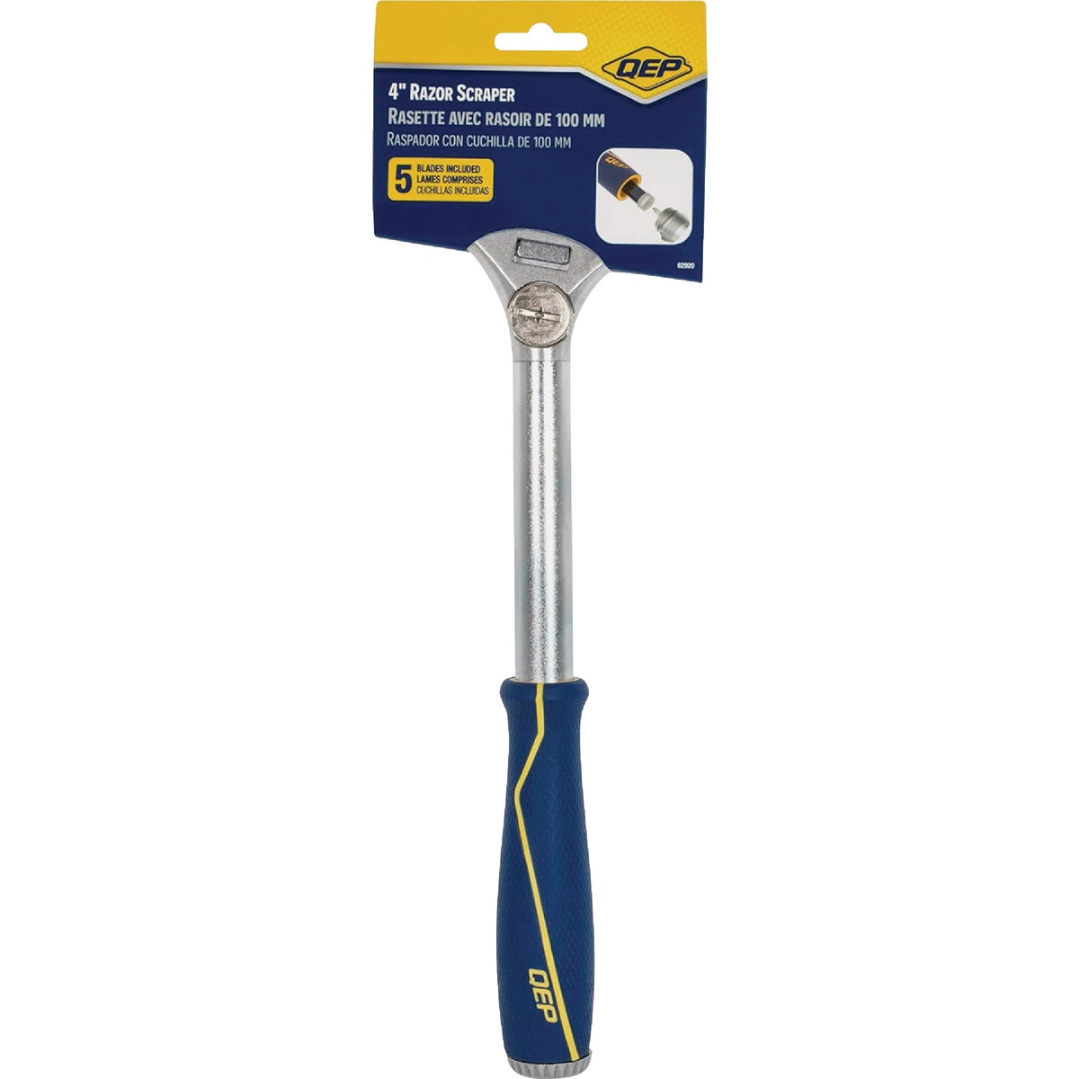 QEP 4 In. Stainless Steel Floor and Wall Scraper Image 4