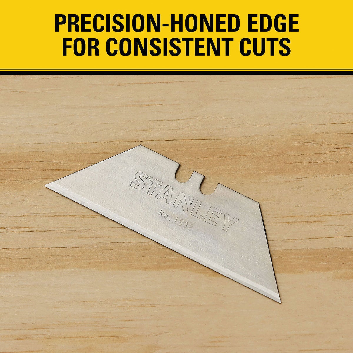 Stanley 2-Point Heavy-Duty 2-7/16 In. Utility Knife Blade (100-Pack) Image 4