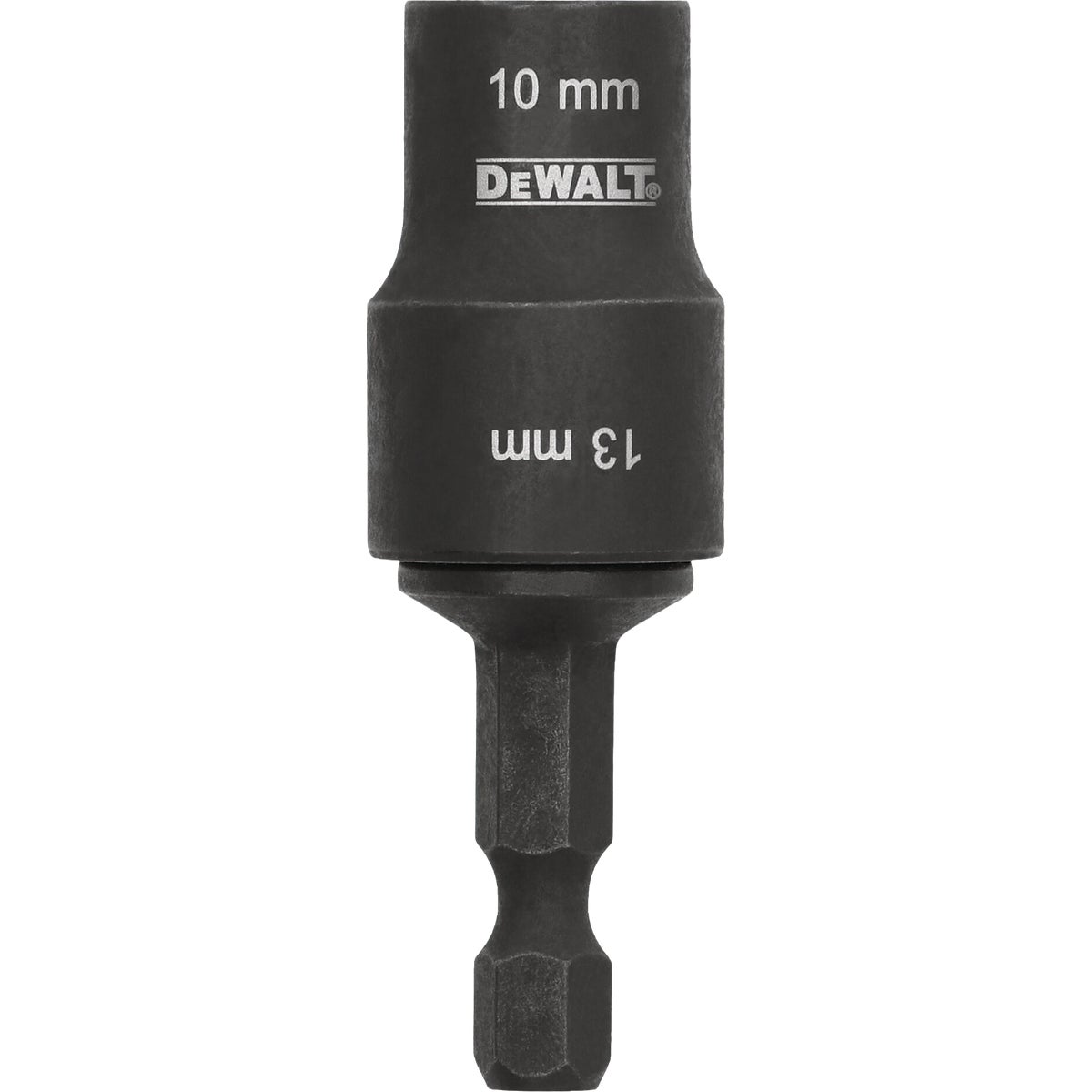 DEWALT Flextorq 10 mm & 13 mm x 2 In. Black Oxide Double-Ended Nut Driver Image 1
