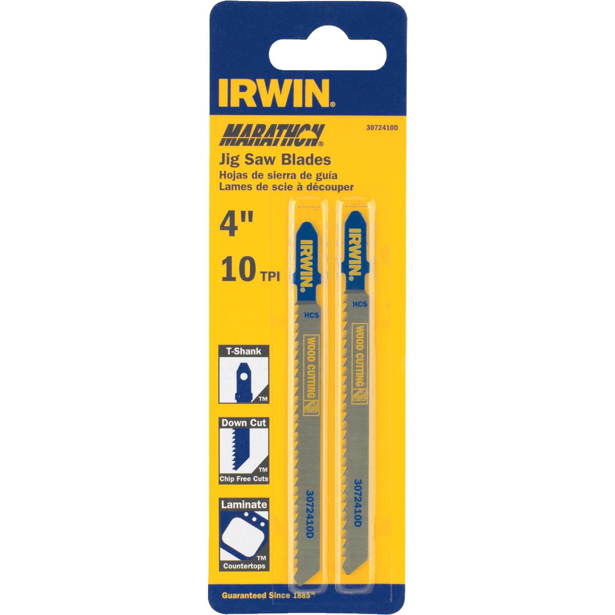 4" 10TPI T-SHANK BLADE Image 1