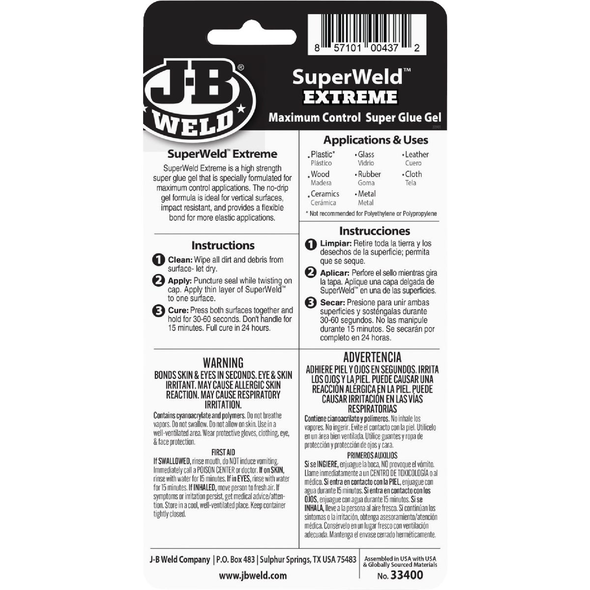 FiberFix 0.53 Oz. Extreme Epoxy Gel Image 7