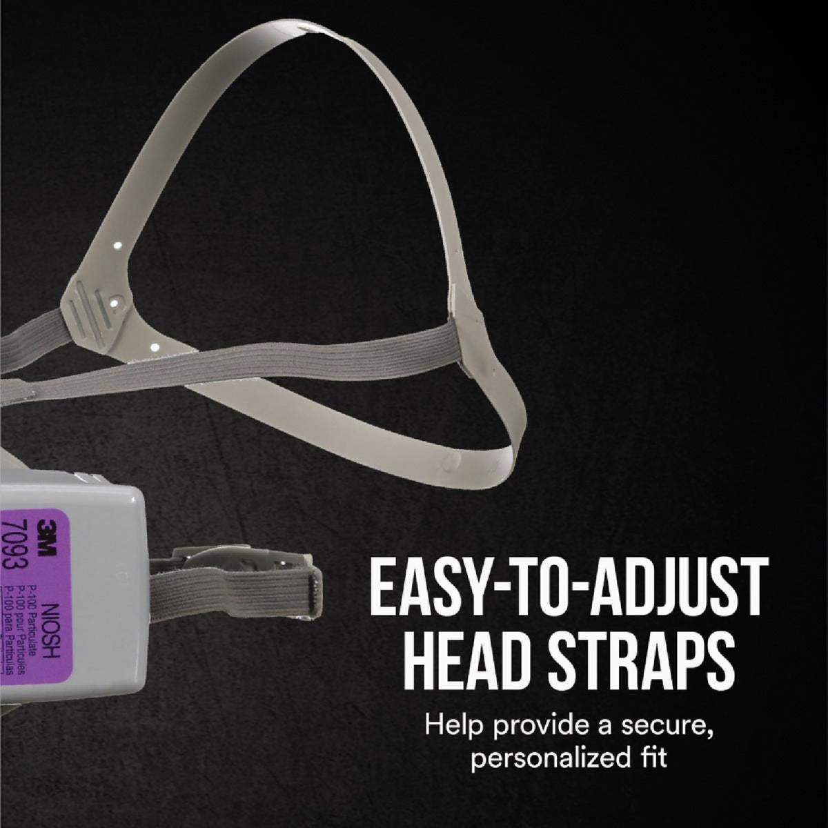 3M P100 Performance Respirator for Mold & Lead Paint Removal Image 6