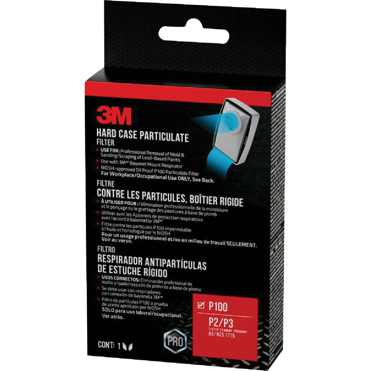 3M P100 Demolition Replacement Filter Cartridge (2-Pack)