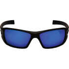 Pyramex Velar Black Frame Safety Glasses with Ice Blue Mirror Lenses Image 1
