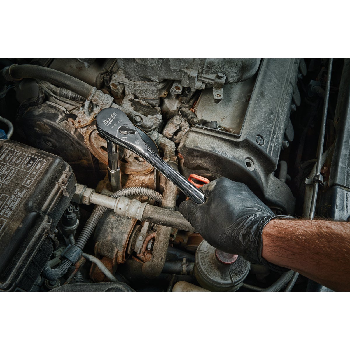 Milwaukee 1/2 In. Drive 90-Tooth Ratchet Image 5