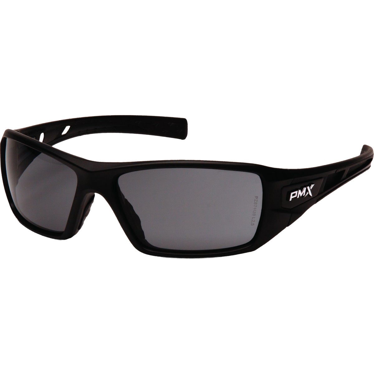 Pyramex Velar Black Frame Safety Glasses with Gray Lenses Image 2