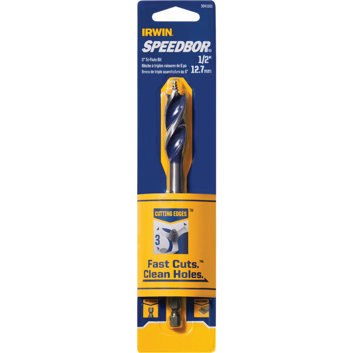 Irwin Speedbor 6 In. Quick Change Auger Bit Image 2
