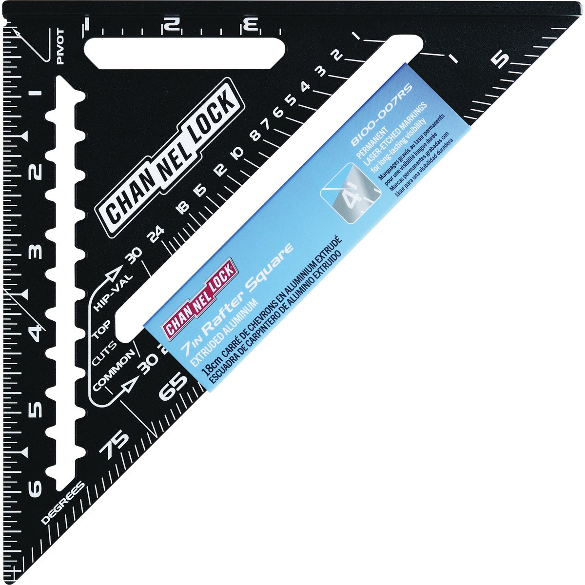 Channellock 7 In. Aluminum Rafter Square Image 7