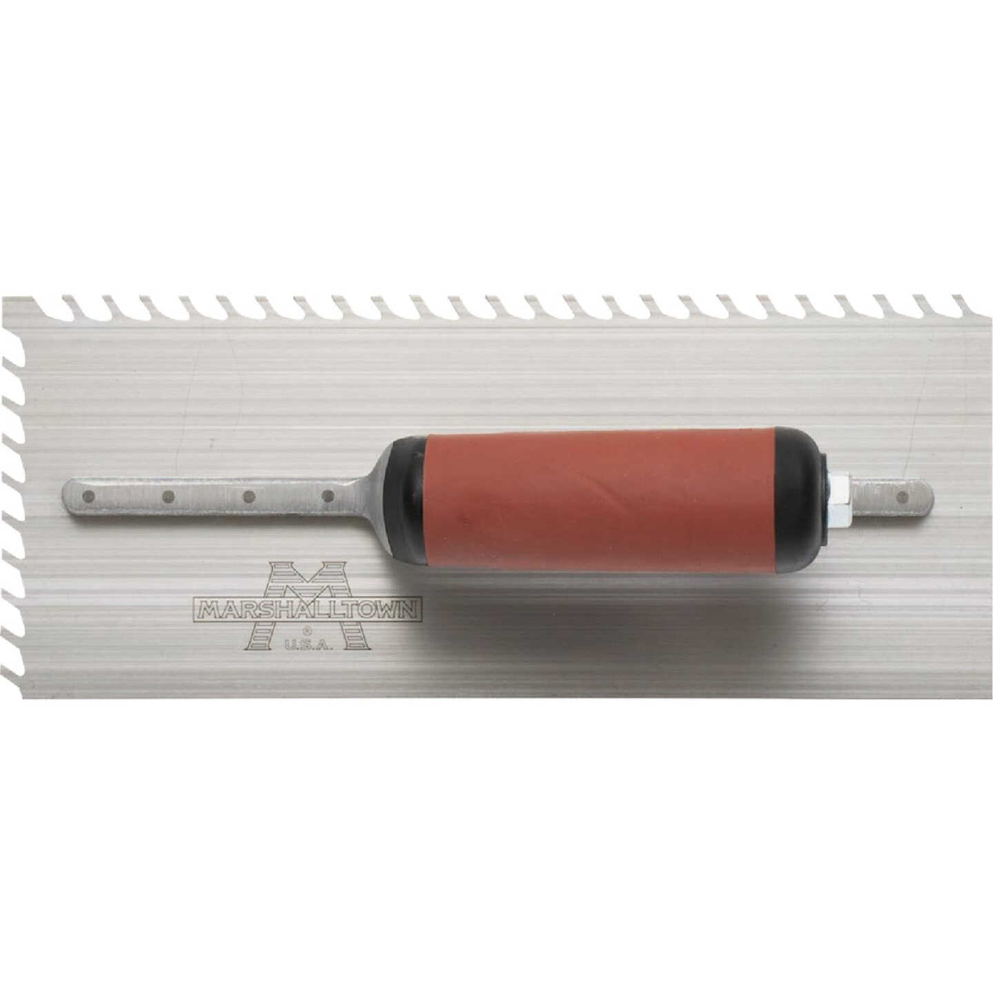 Marshalltown LayFlat 11 In. L 1/4 In. Notched Drywall Trowel Image 5