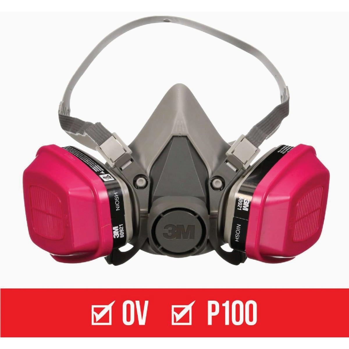 3M OV/P100 Performance Respirator for Household Use Image 5