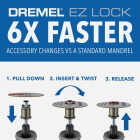 Dremel 1-1/2 In. EZ Lock Metal Cut-Off Wheel, (5-Pack) Image 7