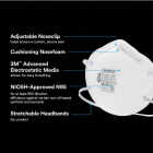 3M N95 Particulate Respirator for Sanding & Fiberglass Image 2