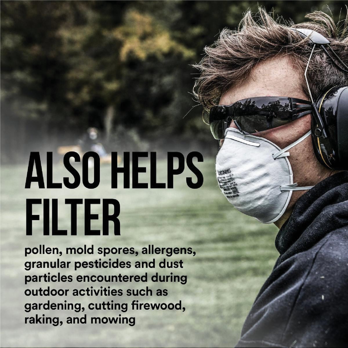 3M N95 Particulate Respirator for Sanding & Fiberglass Image 4