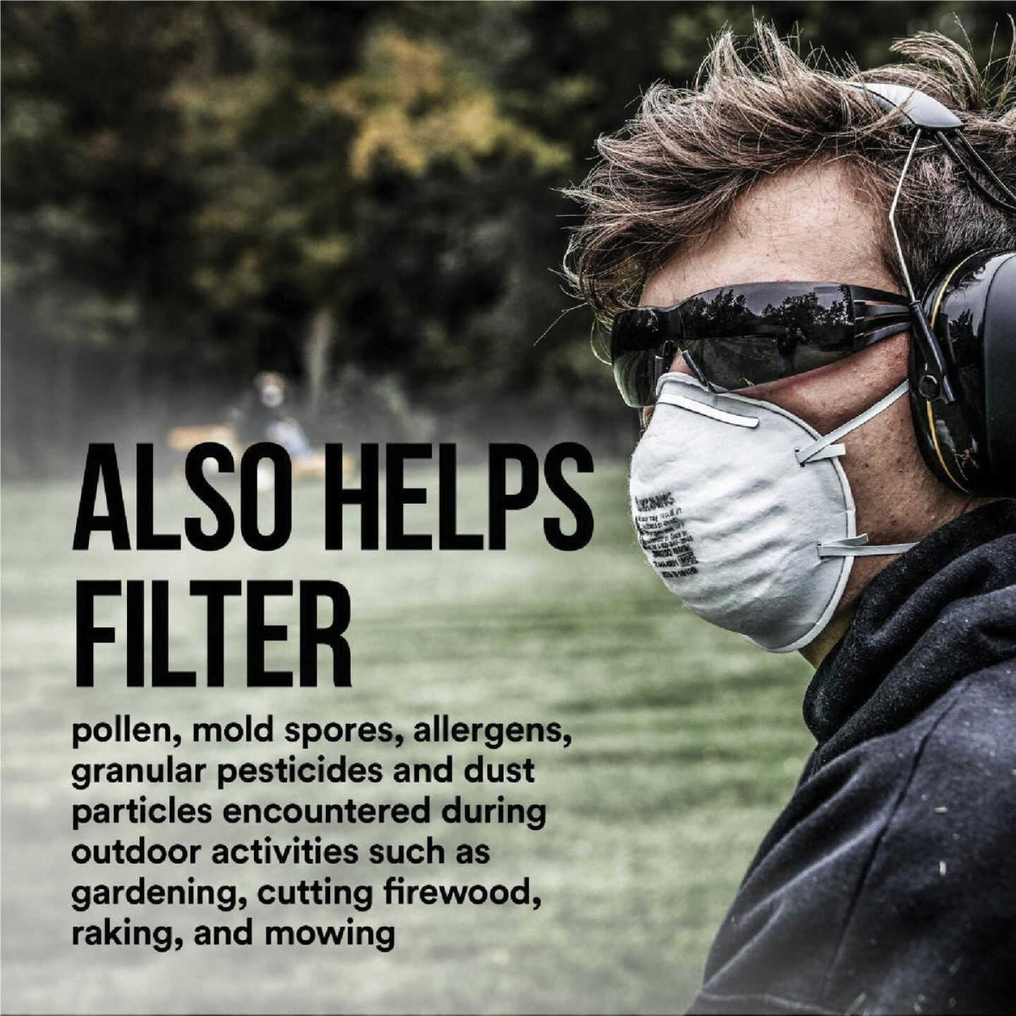 3M N95 Particulate Respirator for Sanding & Fiberglass Image 4