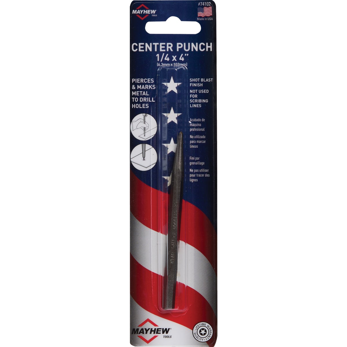 Mayhew Tools 1/4 In. Center Punch Image 2