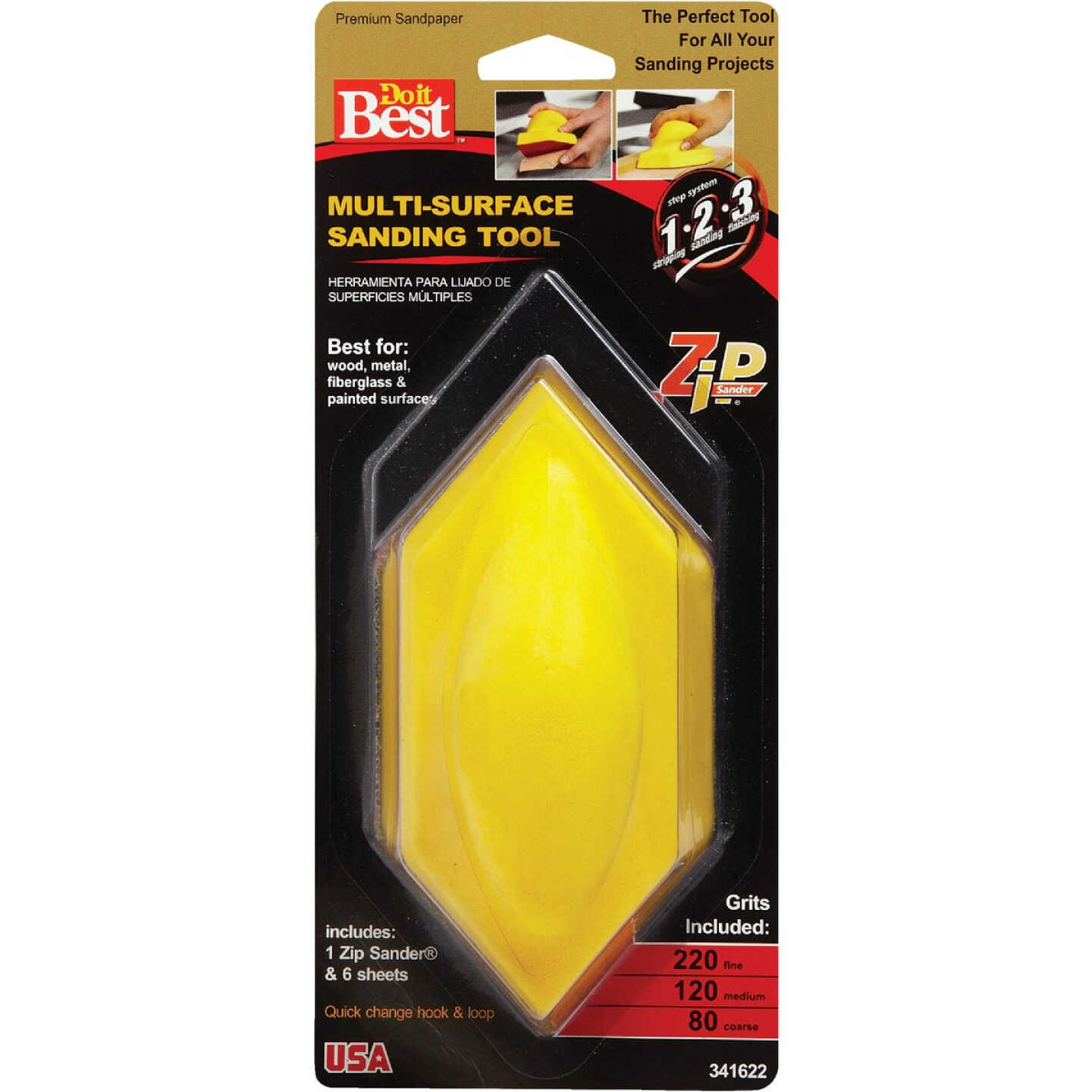 Do it Best Zip Sander Hand Sanding Kit Image 1