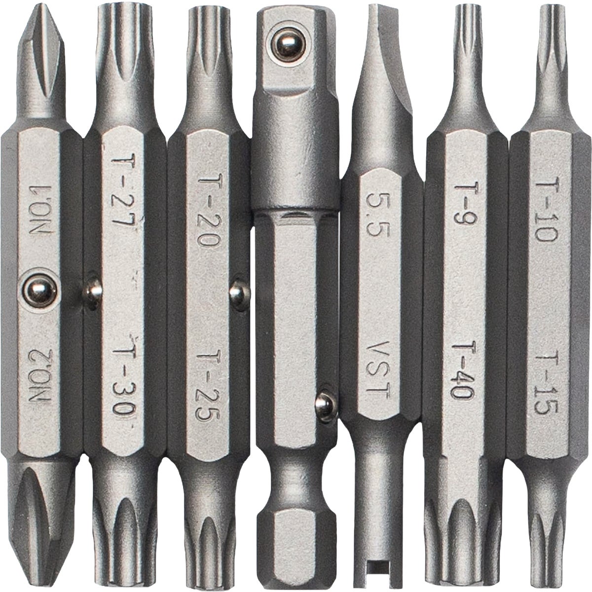 Channellock 13-in-1 Ratcheting Screwdriver Automotive Replacement Bits (7-Piece)