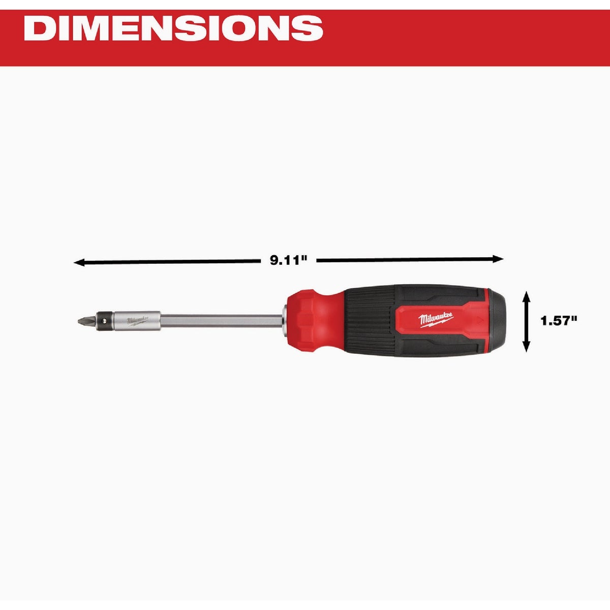 Milwaukee 27-in-1 Multi-Bit Screwdriver Image 6