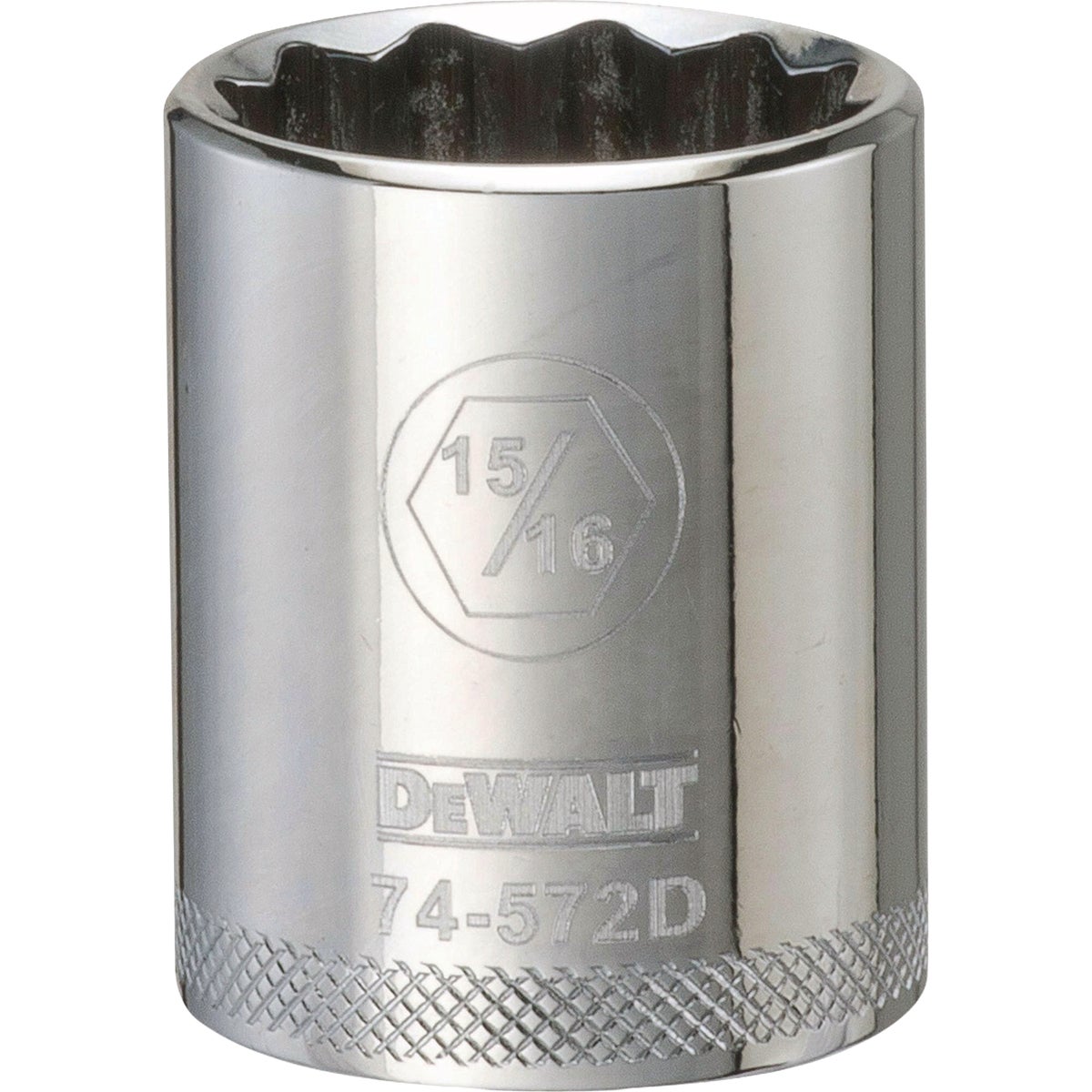 DEWALT 3/8 In. Drive 5/16 In. 12-Point Shallow Standard Socket Image 1