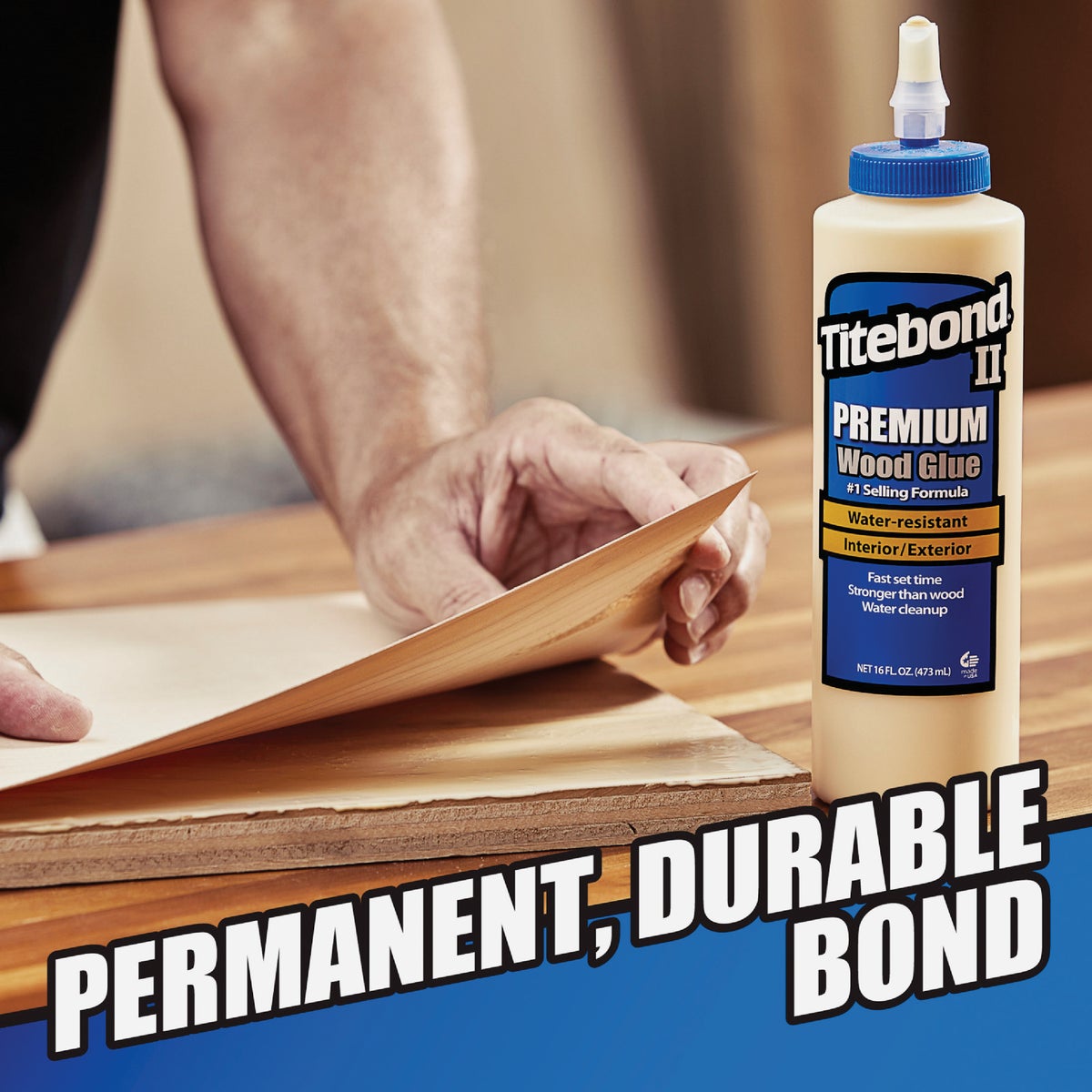 Titebond II 16 Oz. Premium Wood Glue Image 3