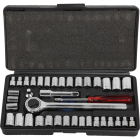 Do it Standard/Metric 1/4 In. and 3/8 In. Drive Combination Ratchet & Socket Set (40-Piece) Image 1