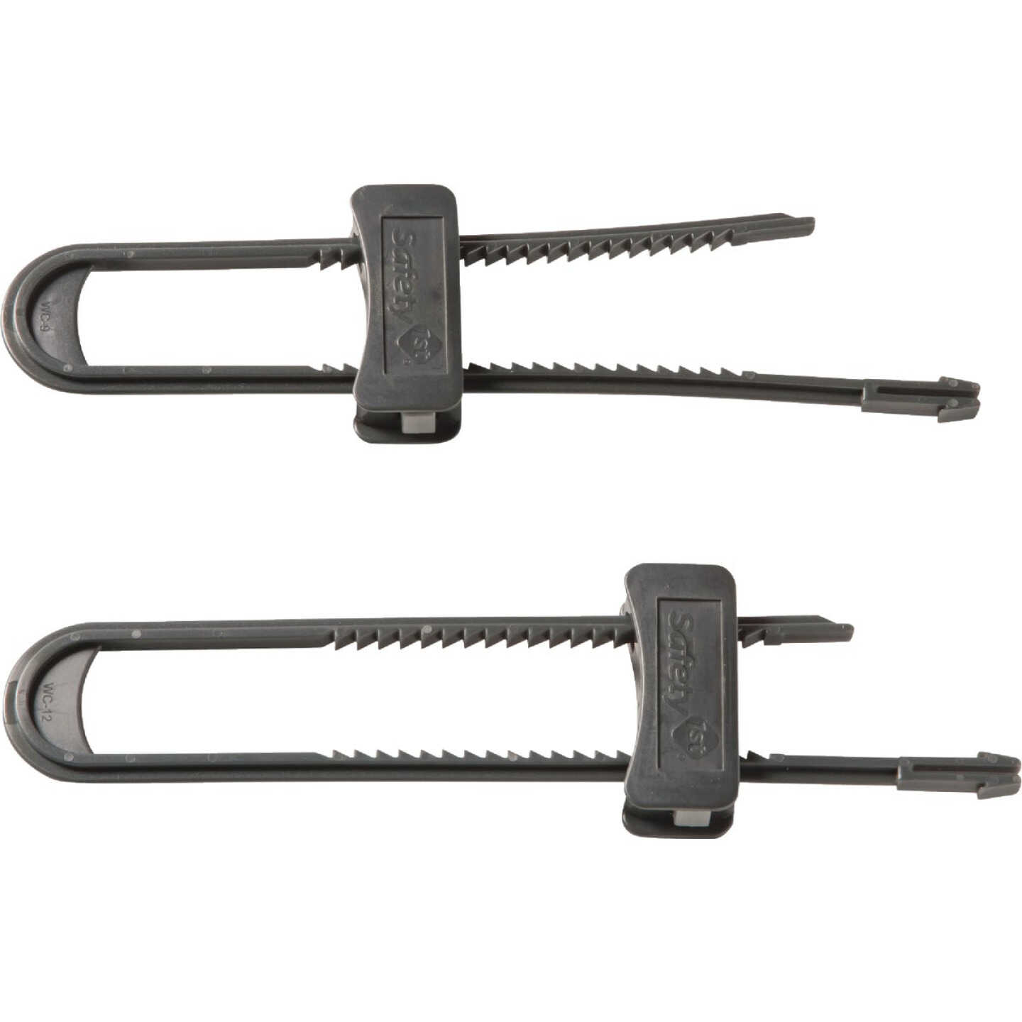 Safety 1st Black Double Door Cabinet Slide Lock (2-Pack) Image 1