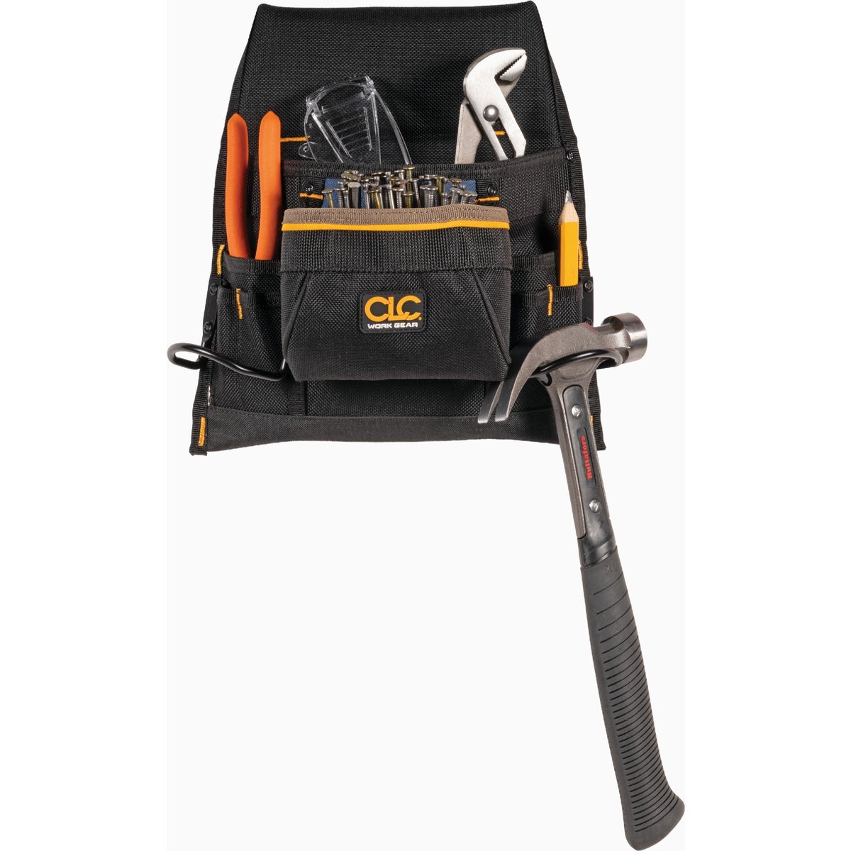 CLC 8-Pocket Polyester Nail & Tool Bag Image 2