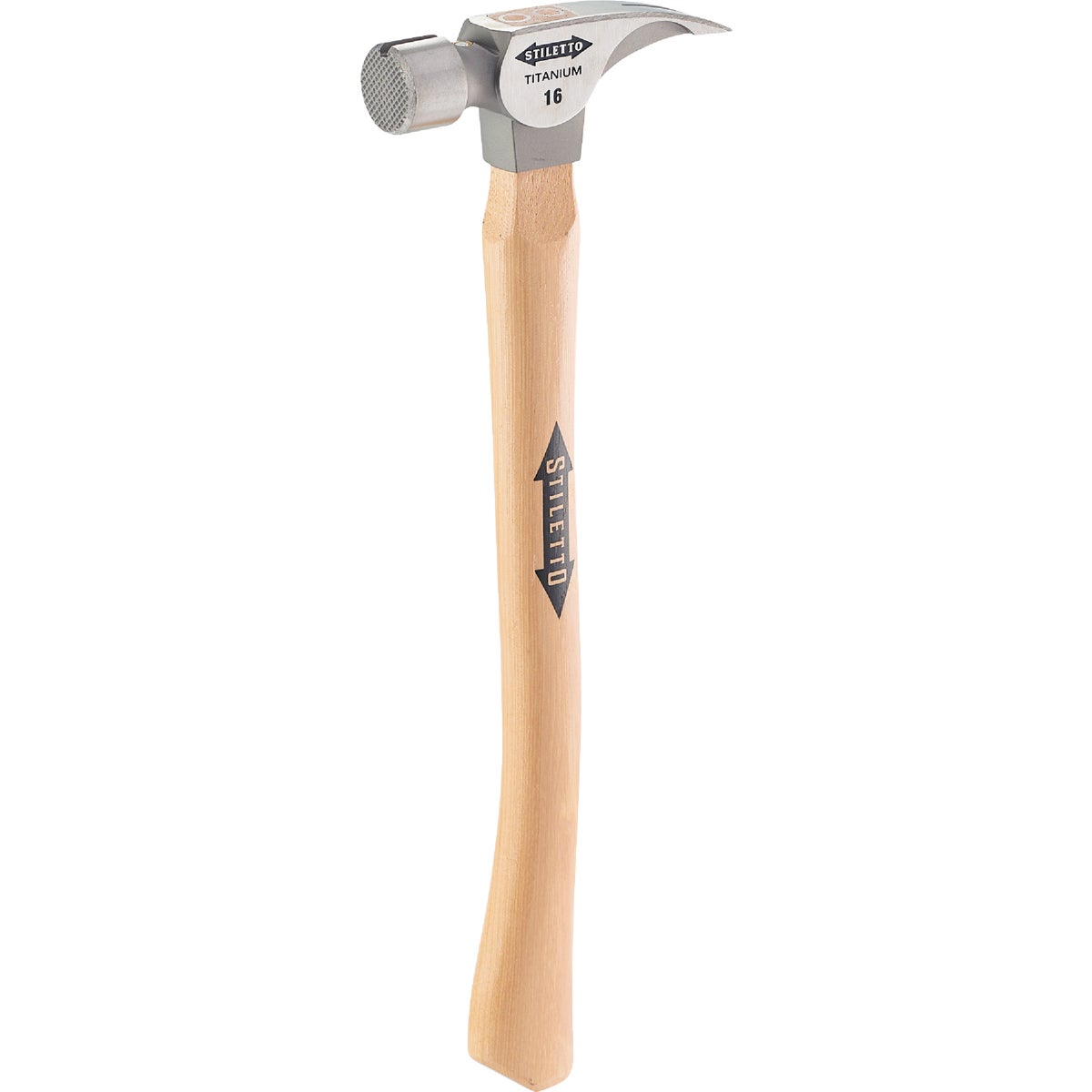 Stiletto 16 Oz. Milled-Face Framing Hammer with Hickory Handle Image 1
