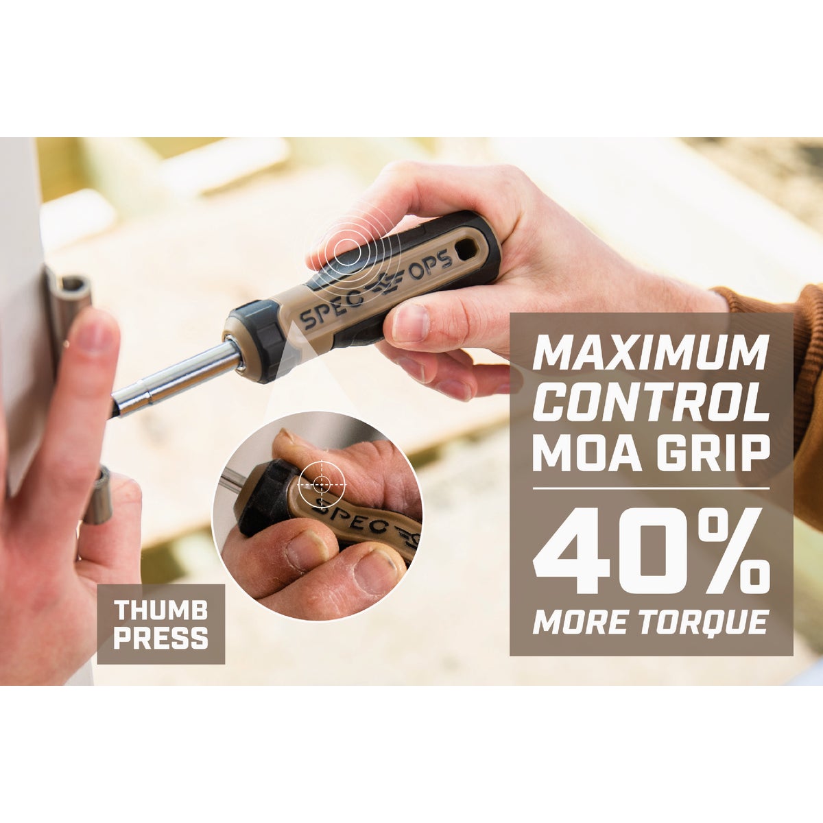 Spec Ops 6-in-1 Multi-Bit Screwdriver Image 5