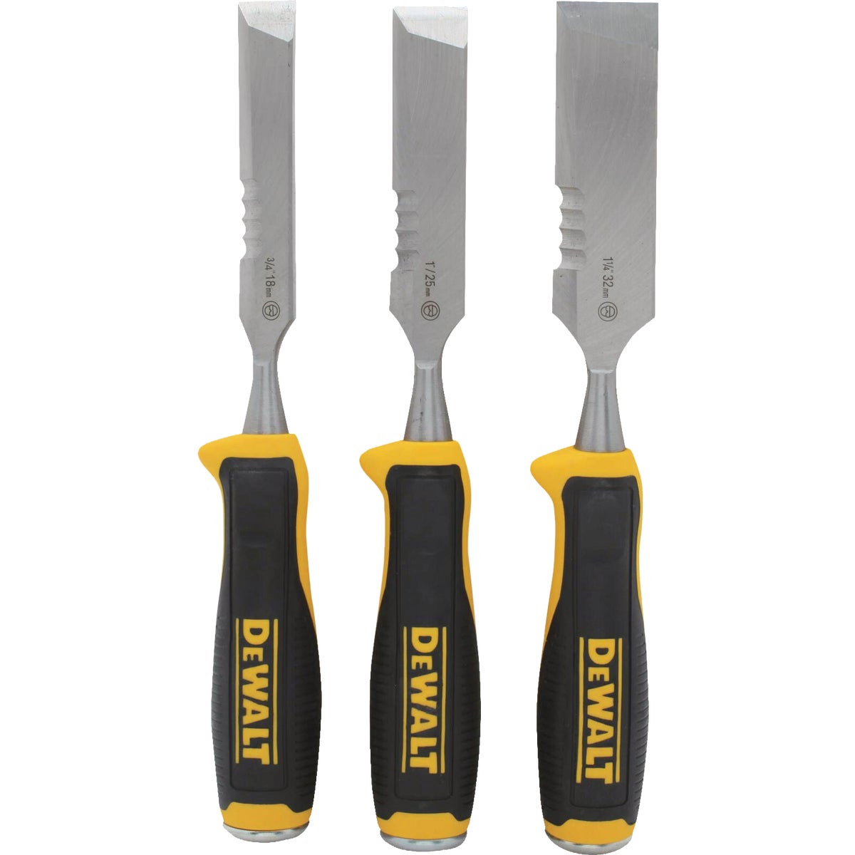 DEWALT Side Strike Wood Chisel Set (3-Piece)
