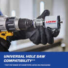 Lenox SNAP-BACK 3/8 In. Hex Shank Quick Change Hole Saw Arbor Fits 9/16 In. to 1-3/16 In. Hole Saws Image 8