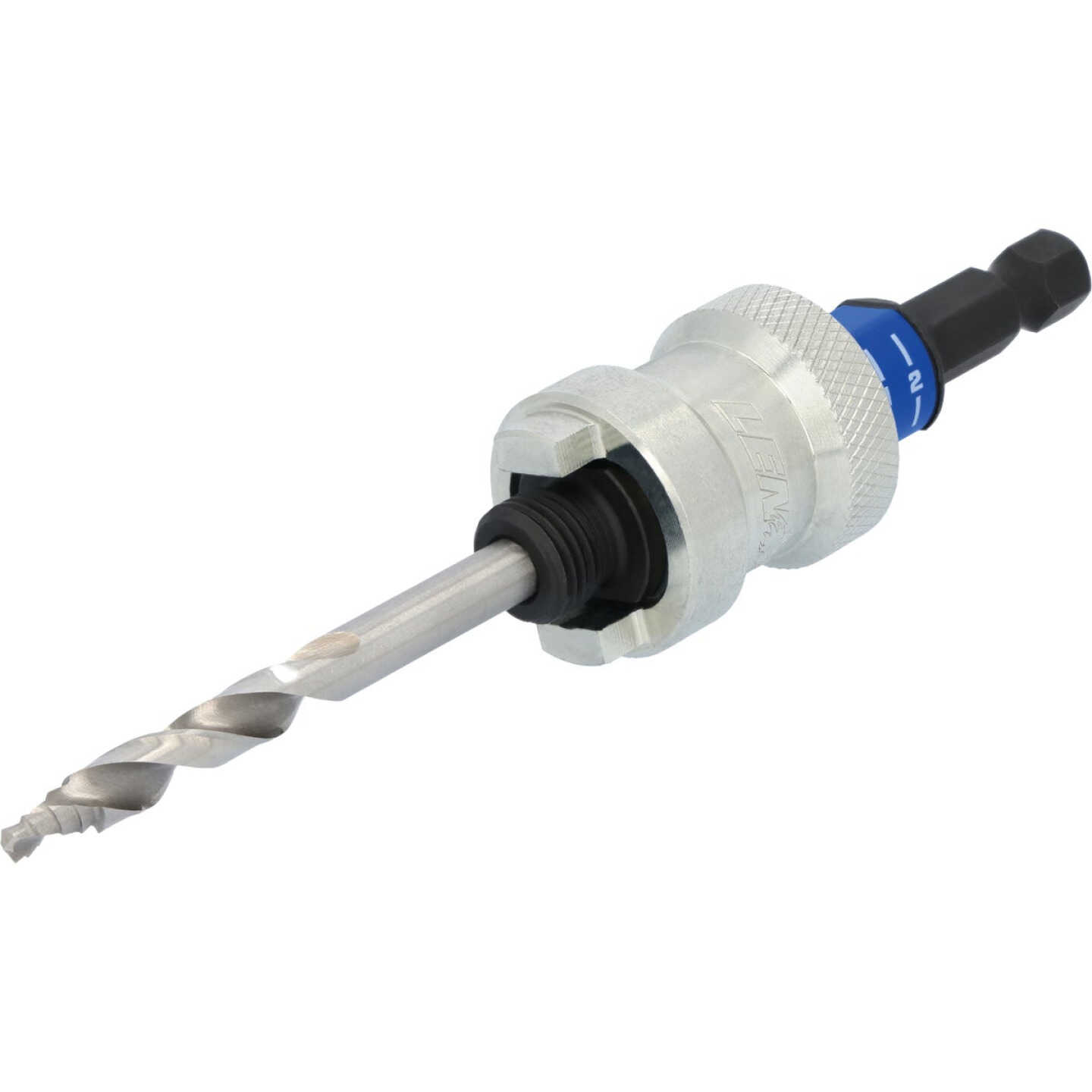 Lenox SNAP-BACK 3/8 In. Hex Shank Quick Change Hole Saw Arbor Fits 9/16 In. to 1-3/16 In. Hole Saws Image 9