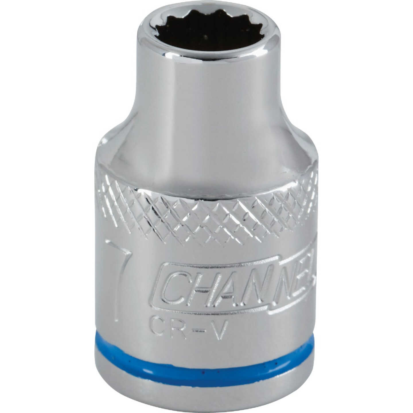 Channellock 3/8 In. Drive 7 mm 12-Point Shallow Metric Socket Image 1
