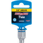 Channellock 3/8 In. Drive 7 mm 12-Point Shallow Metric Socket Image 2