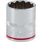 Channellock 3/8 In. Drive 13/16 In. 12-Point Shallow Standard Socket Image 1
