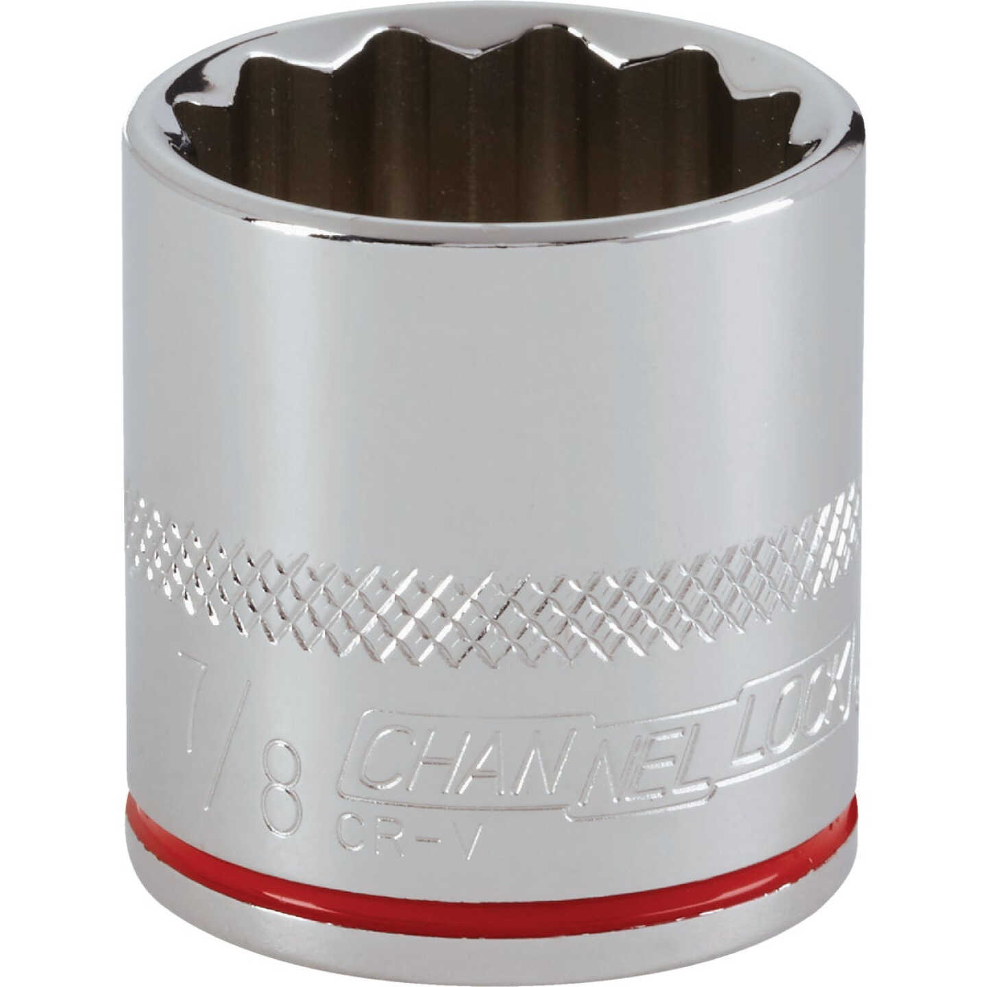 Channellock 3/8 In. Drive 7/8 In. 12-Point Shallow Standard Socket Image 1