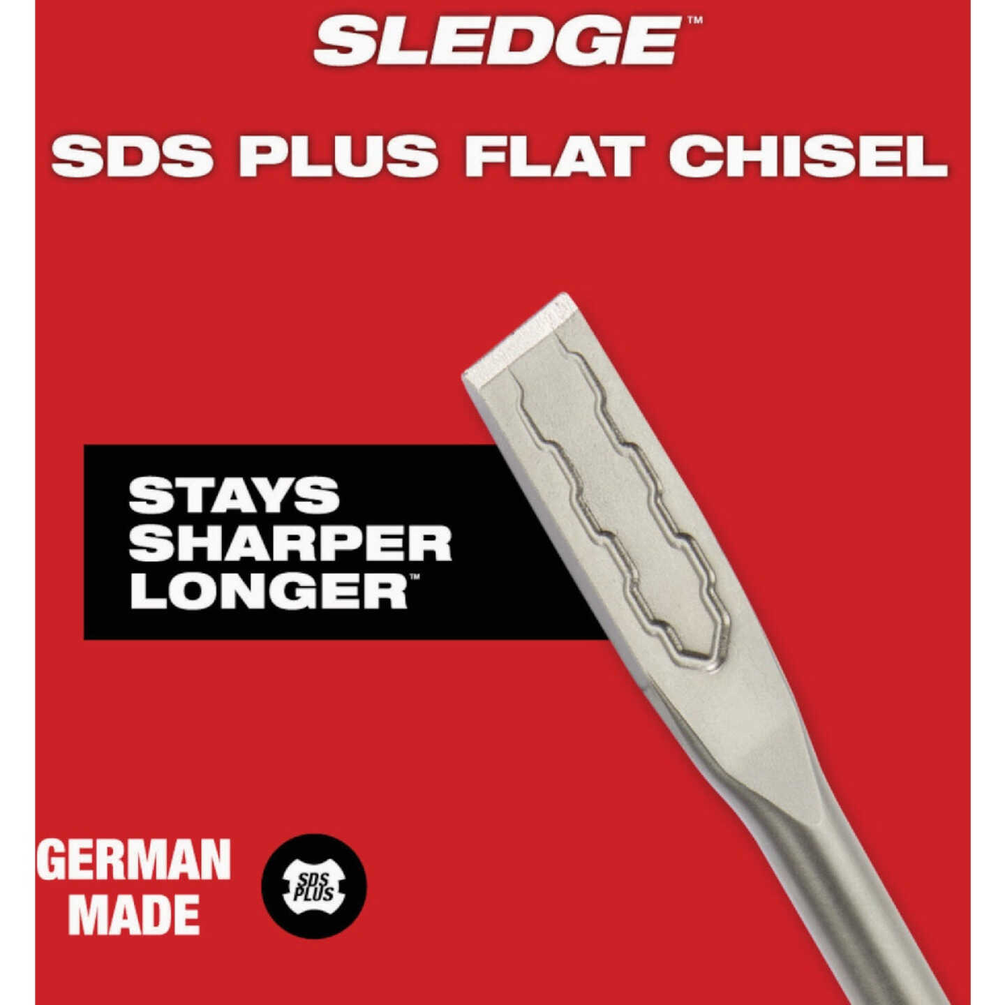Milwaukee SDS Plus SLEDGE 3/4 In. x 10 In. Flat Chisel Image 6