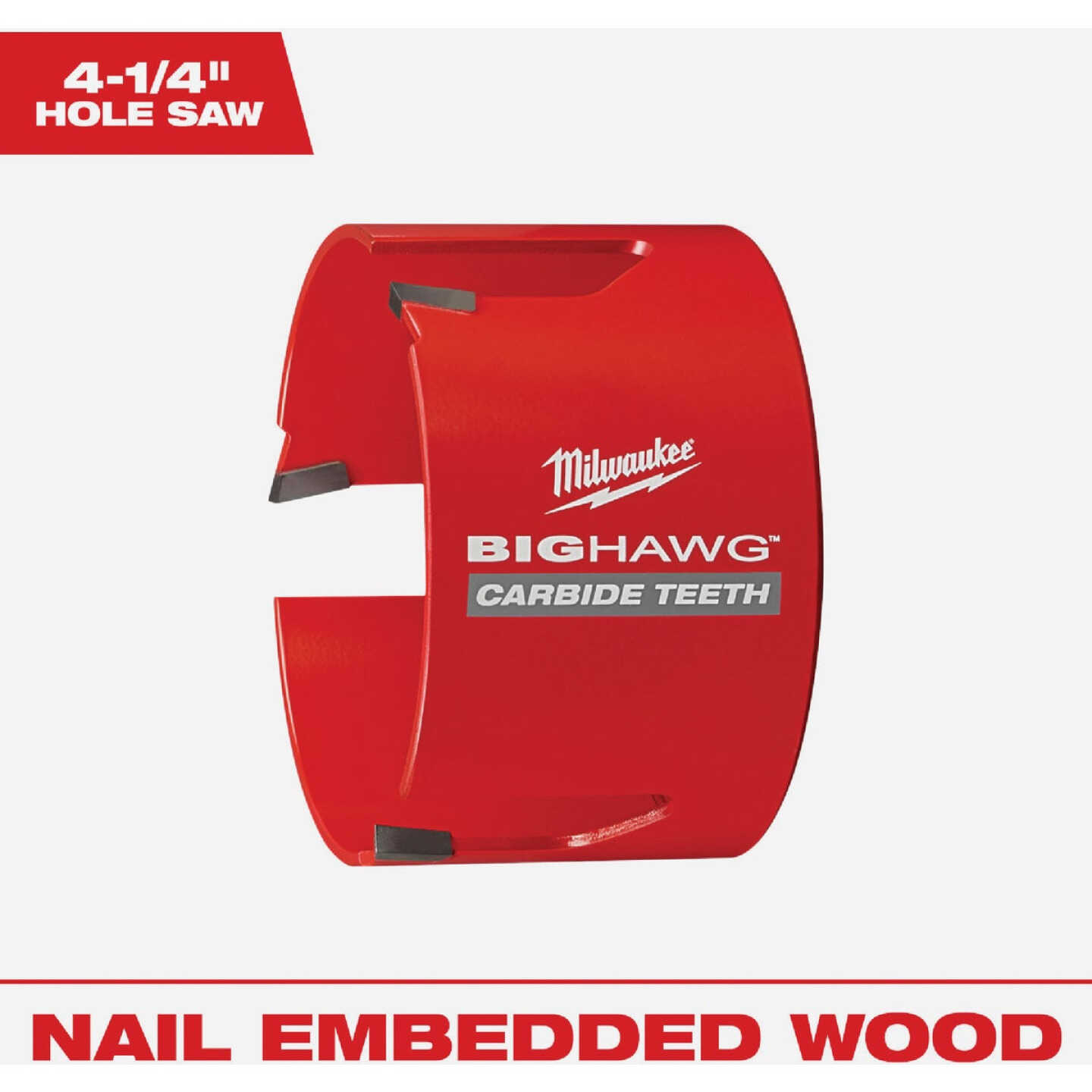 Milwaukee BIG HAWG 4-1/4 In. Carbide-Tipped Hole Saw Image 1
