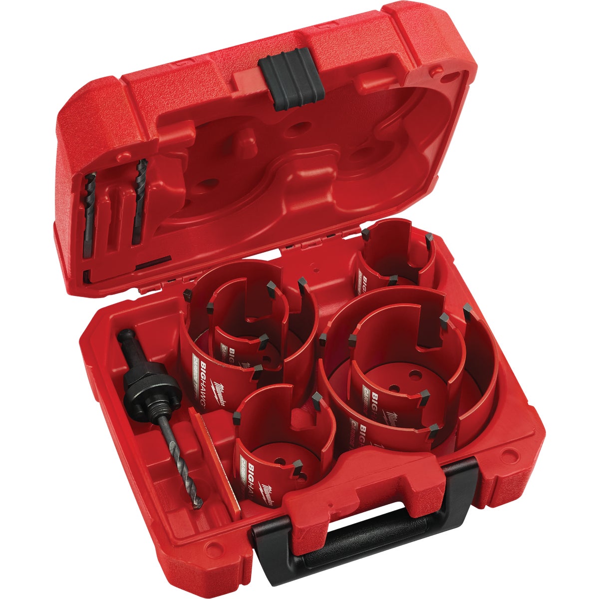 Milwaukee BIG HAWG Carbon-Tipped Hole Saw Set (10-Piece) Image 1