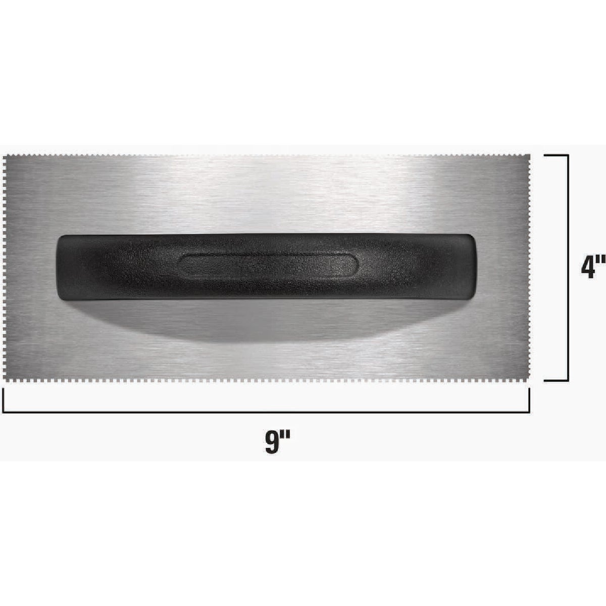 Roberts 1/16 In. Square-Notch & U-Notch 2-Sided Trowel Image 2