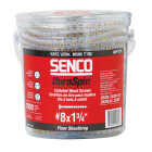 Senco DuraSpin #8 x 1-3/4 In. Square Recess Flat Collated Wood Screws, Yellow Zinc Finish (1000 Ct.) Image 1