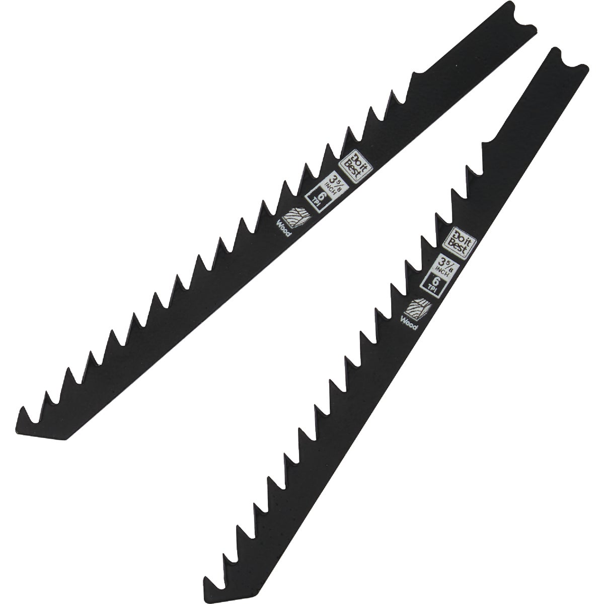 Do it Best 3-5/8 In. x 6 TPI U-Shank Jig Saw Blade for Wood (2-Pack) Image 2