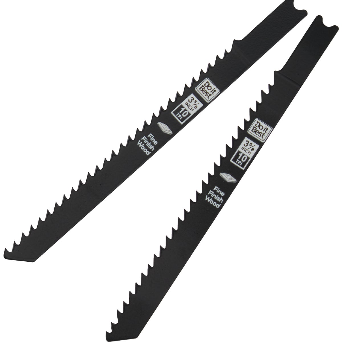 Do it Best 3-5/8 In. x 10 TPI U-Shank Jig Saw Blade for Fine Finish Wood (2-Pack) Image 2