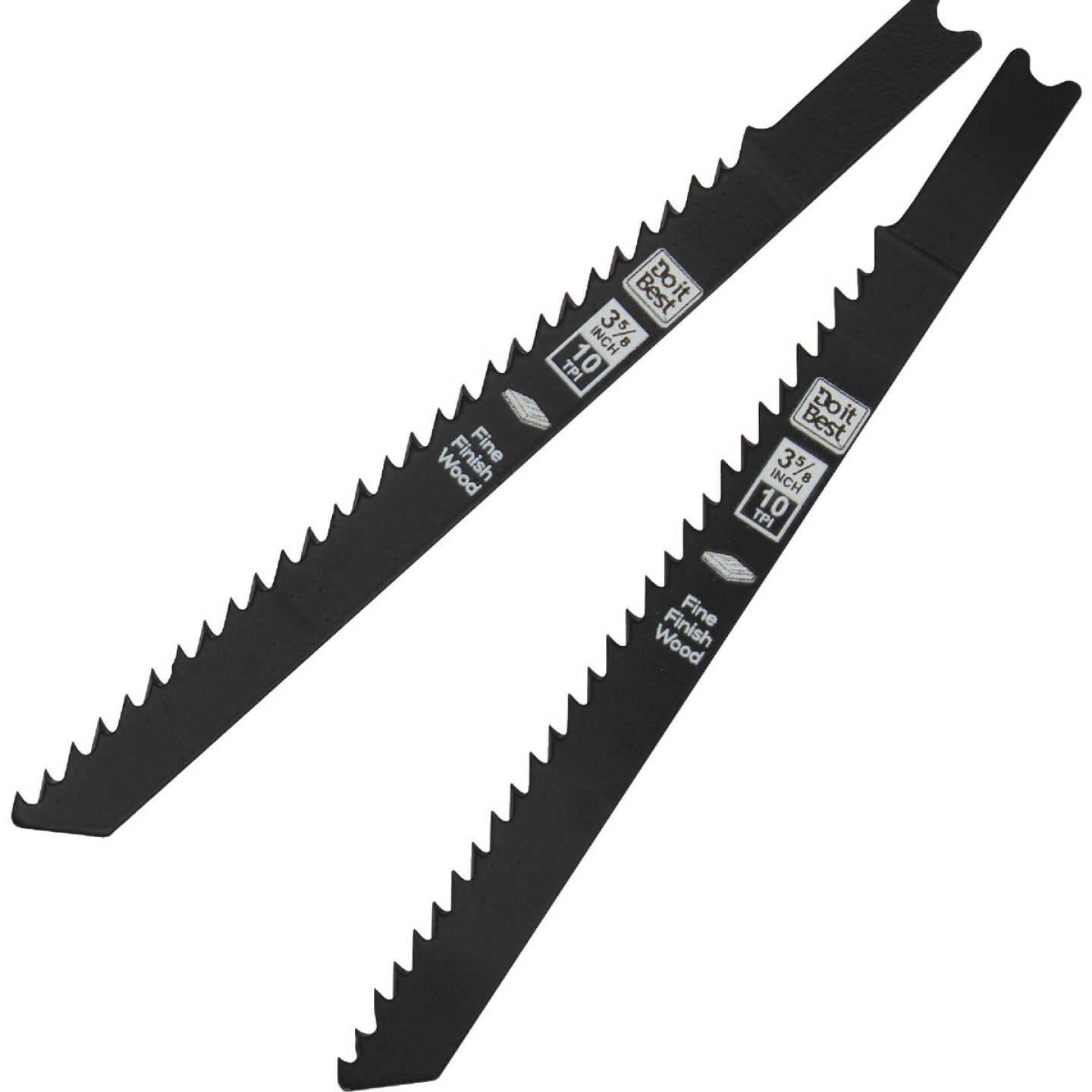 Do it Best 3-5/8 In. x 10 TPI U-Shank Jig Saw Blade for Fine Finish Wood (2-Pack) Image 2