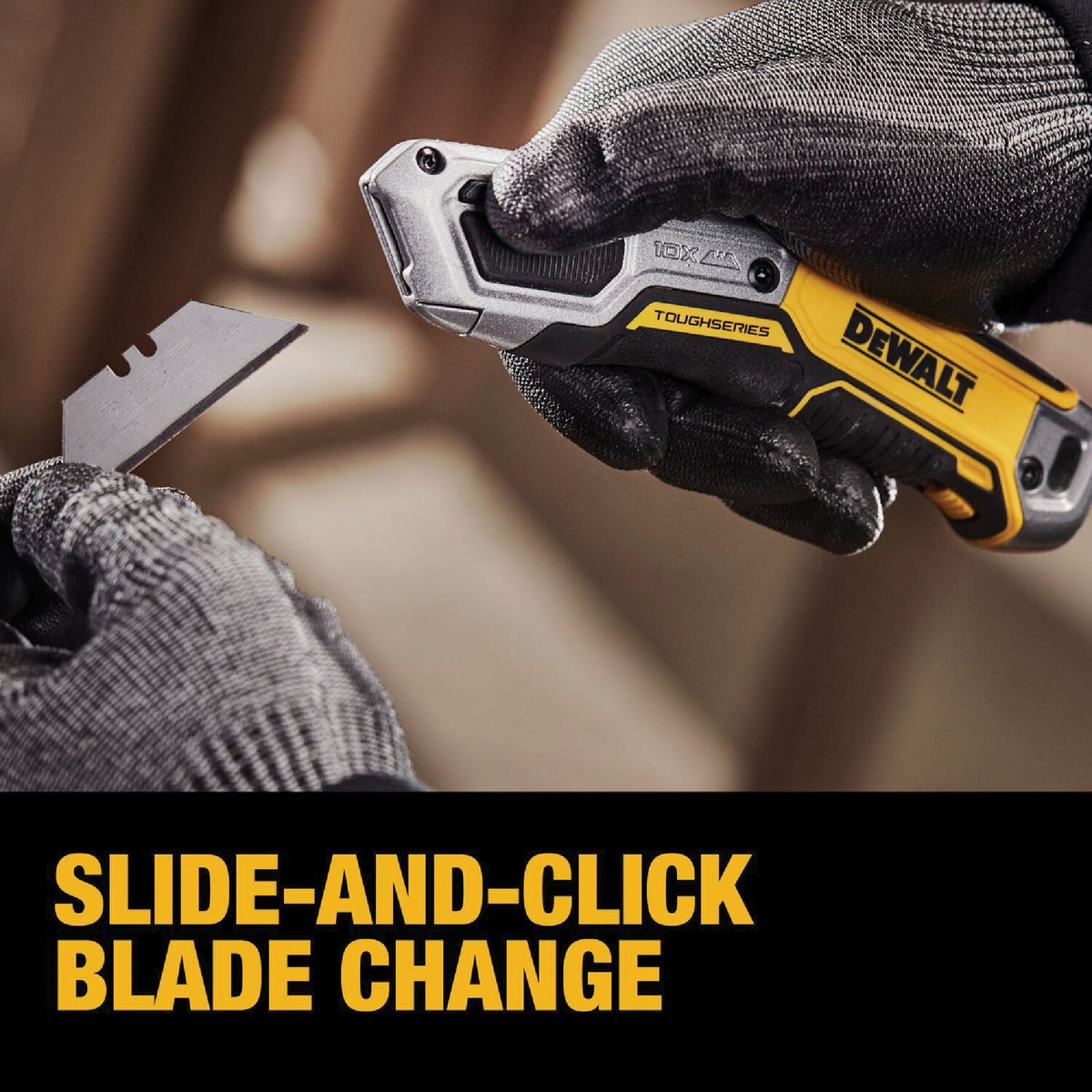 DEWALT TOUGHSERIES Retractable Utility Knife Image 5
