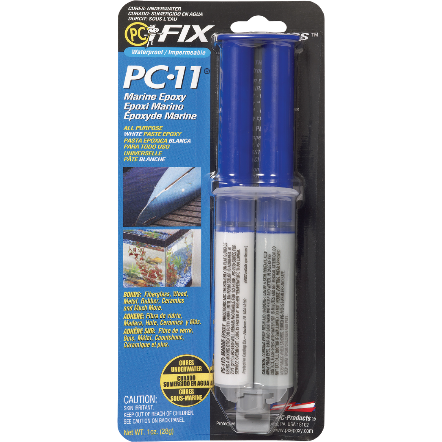 Marine Waterproof PC-11 1 Oz. Epoxy Paste Image 1