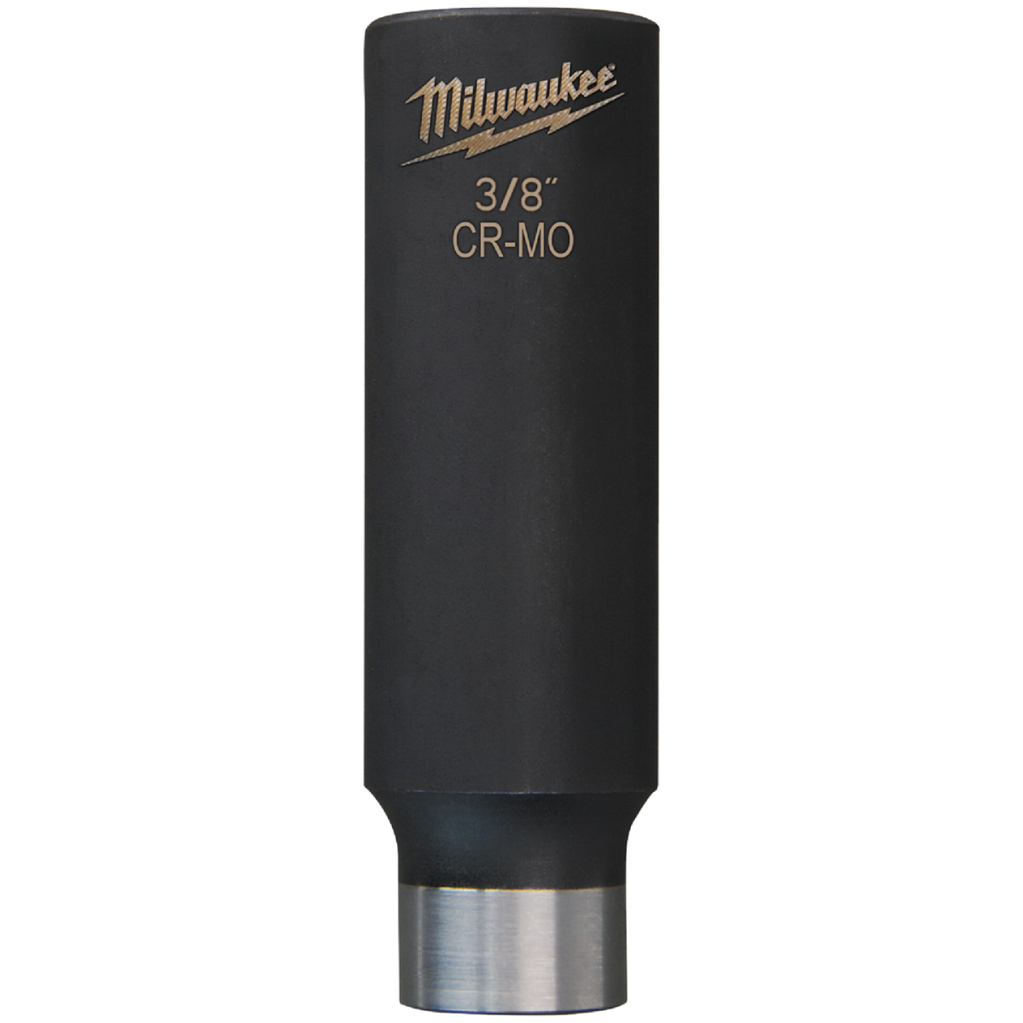 Milwaukee SHOCKWAVE 3/8 In. Drive 3/8 In. 6-Point Deep Standard Impact Socket Image 1